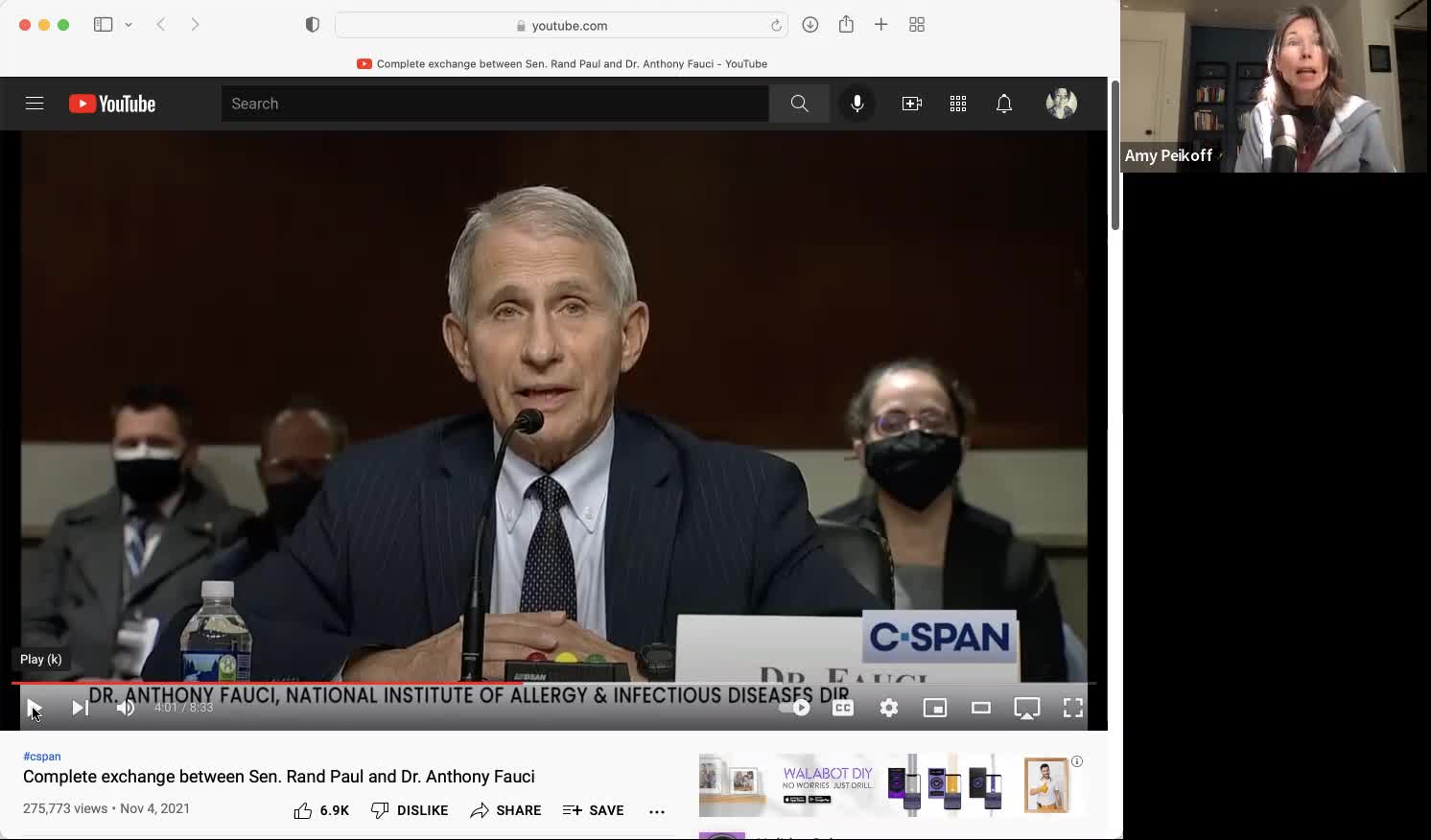 Paul vs. Fauci on "Gain of Function" Research--Were They Both Right?