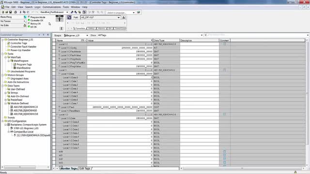 C4 - Learn PAC RSLogix/Studio5000 - Keyboarding the Data Tables - PLC Professor