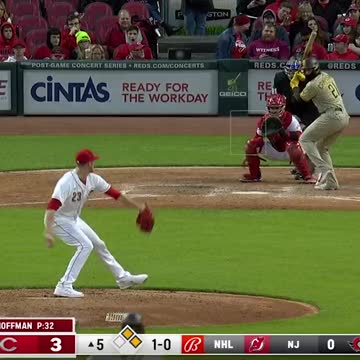 Dad Catches Baseball In Stands With One Hand While Feeding The Baby At Cincinnati Reds MLB Game