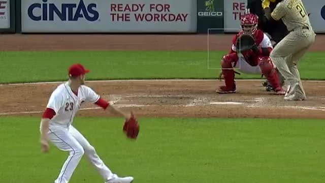 Dad Catches Baseball In Stands With One Hand While Feeding The Baby At Cincinnati Reds MLB Game
