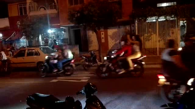 Caravana de motociclistas