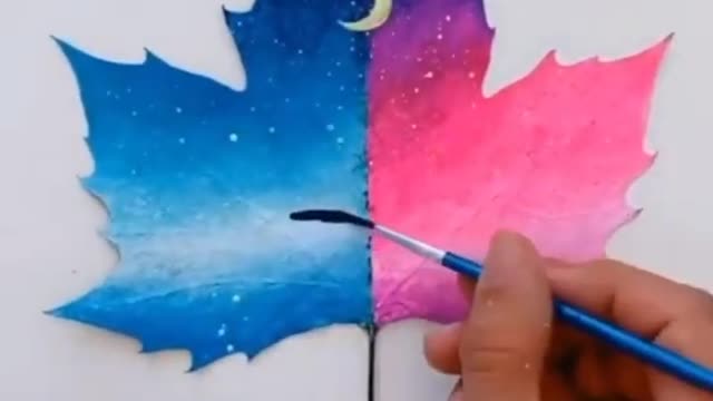 green leaf drawing