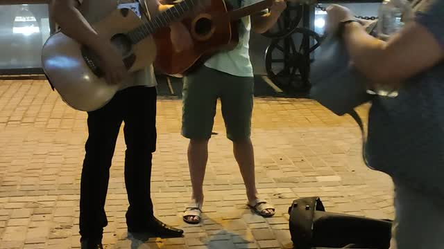 #Slavyansky Bazaar #2021# Vitebsk #Belarus #night #streets #music #guitars