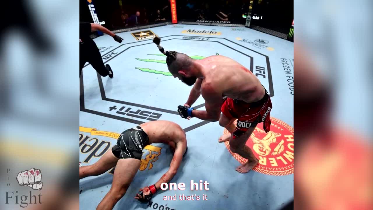 ONE HIT. REYES vs PROCHAZKA UFC Fight Night