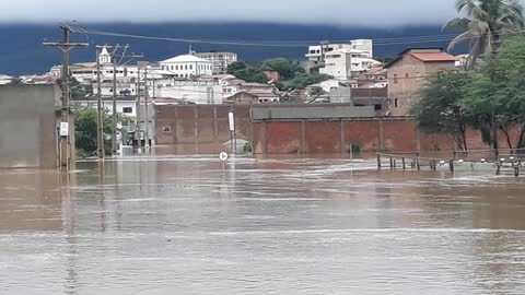 Enchente Rio Taquari em Livramento/Ba 26/12/2021