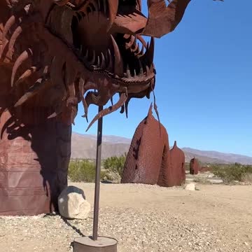 Anza Borrego Serpent or Dragon sculpture