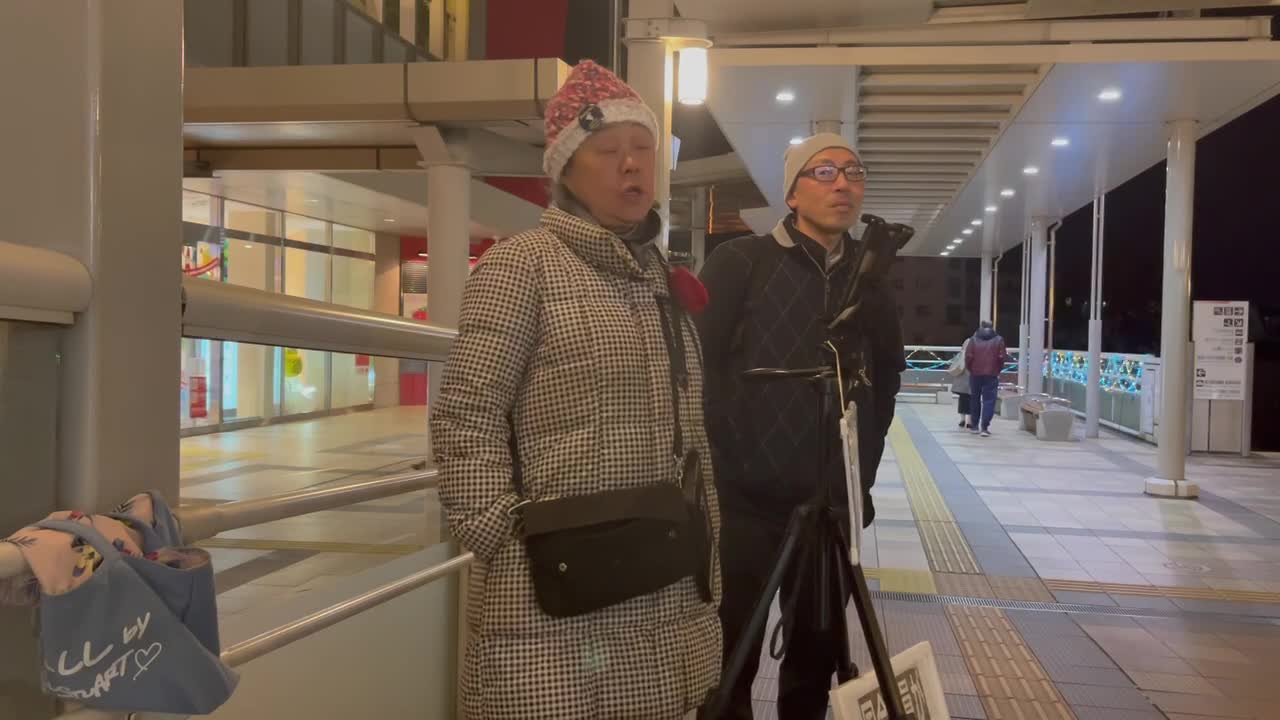 2021/12/4（土）小田急相模原駅北口にてワクチン3回目接種反対デモ決行！