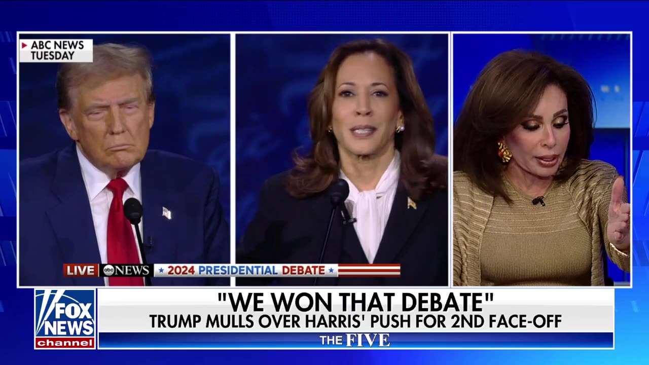 'The Five' reacts to the first Trump-Harris debate