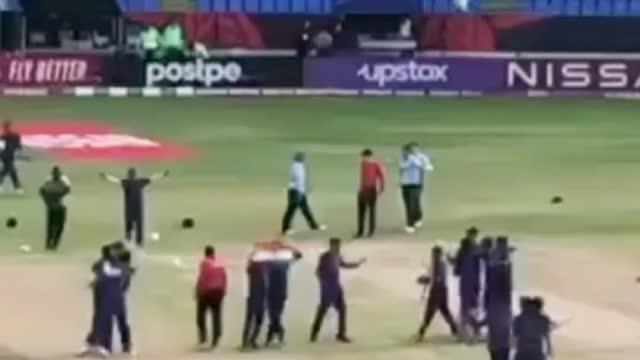 India u19 winning moment