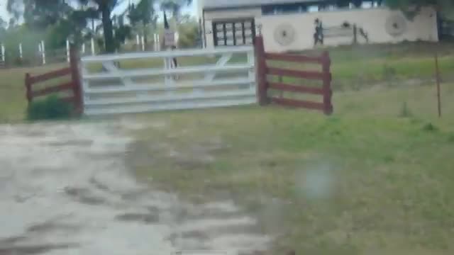 Everything on the left is Venus Ranch. Then our driveway