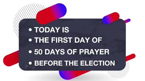 First day of 50 days of Prayer
