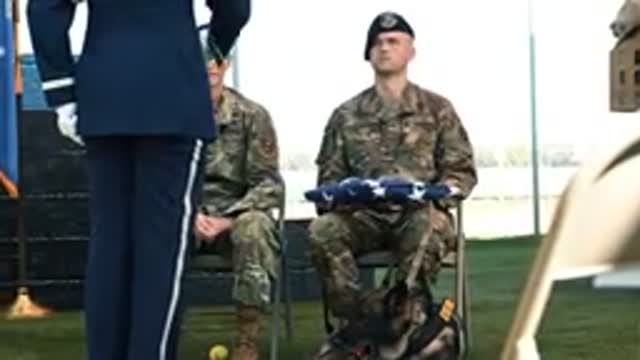 Military Working Dog handler and their K-9s throughout their Air Force careers