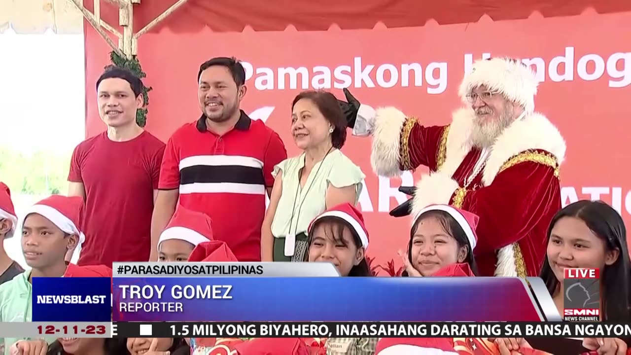 Pamilya Villar, patuloy ang gift-giving tradition sa mga batang mahihirap