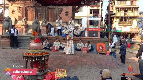 Rudrayani Nach, Nyatabhulu Ajima Jatra, 12 Barsa Jatra, Patan, Lalitipur, 2080, Day 2