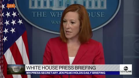 US Olympian Turns Back on American Flag and Jen Psaki Says Biden Respects Her Decision