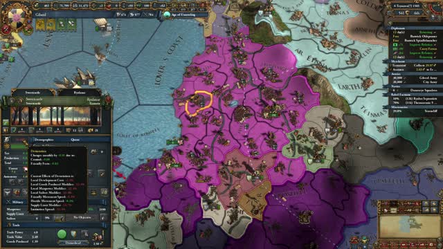 Imperial Gnomes 11: A Decisive League War - EU4 Anbennar Let's Play