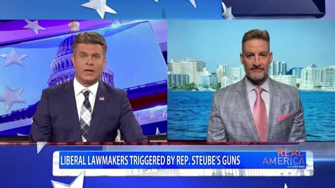 REAL AMERICA -- Dan Ball W/ Rep. Greg Steube, Gun Control Won't Stop Mass Shootings, 6/6/22