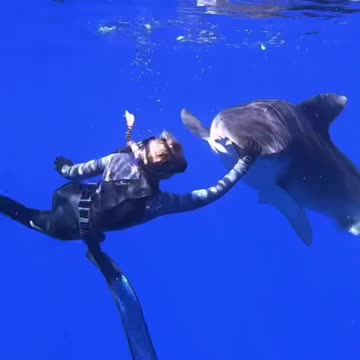 Stubborn shark behavior ‼️🤩