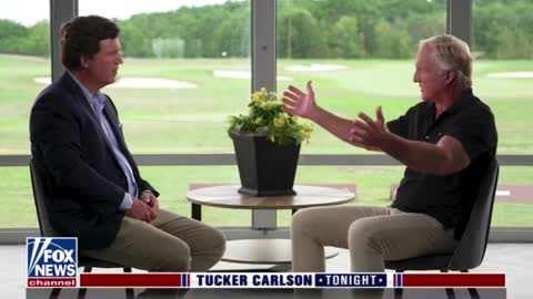 Tucker Carlson: "Why is it so offensive to some American golf fans that you're doing this?"!