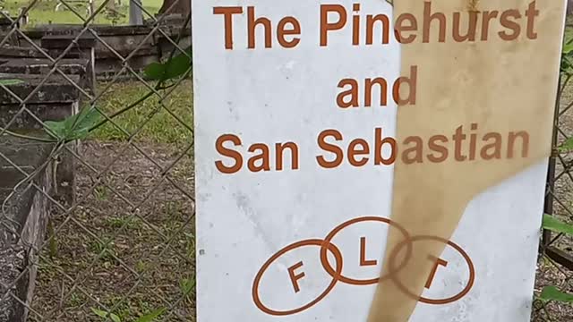 Walking around an abandoned cemetery on Easter