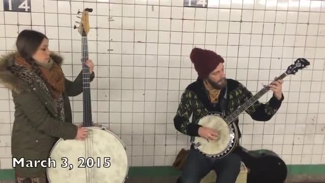 Coyote and Crow @ Union Square Subway, NYC (Buskers)