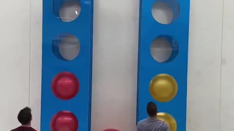 Exercise Ball Racing Is AWESOME