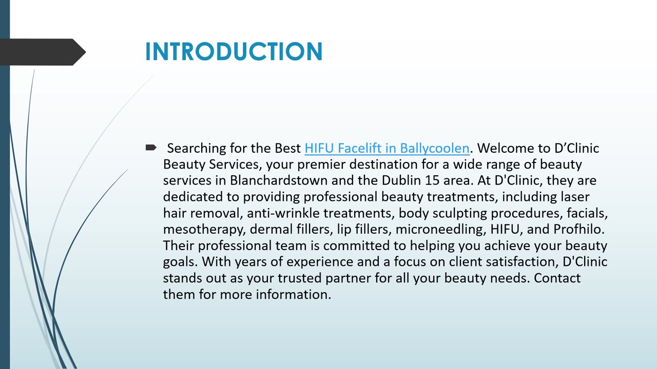 Searching for the Best HIFU Facelift in Ballycoolen