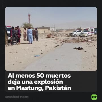 Al menos 50 muertos tras explosión en un acto religioso en Pakistán