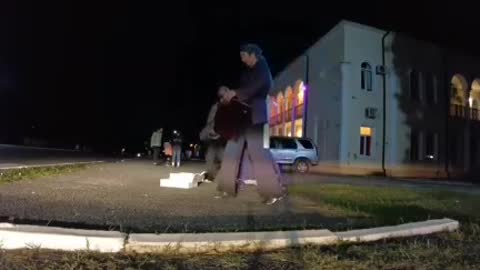 Кришнаиты в г. Гали