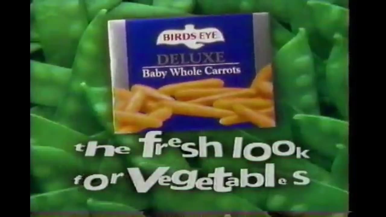 Birds Eye Baby Whole Carrots Commercial (1995)