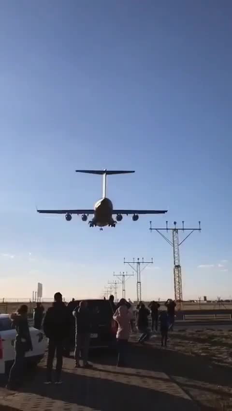 Ukraine War - US military aircraft land in Rzeszow, Poland