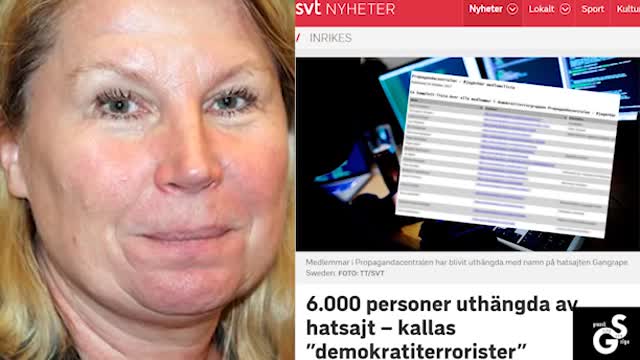 SVT-chefen Charlotta Friborg sprider propaganda