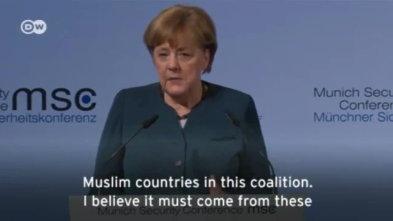 Merkel: "Islam is not the source of terrorism!"