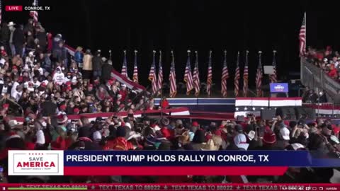 President Trump Speech on Conroe TX, followed by RAM Programing