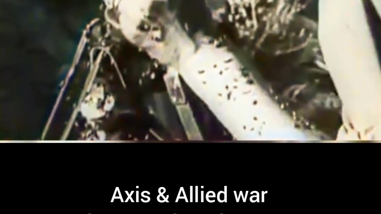 Axis Allied war photographers in WW2 unearthed #Colourized footage📷 🎥