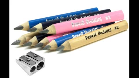 Review: Emraw Pre Sharpened Triangular Primary Size No 2 Jumbo Pencils for Preschoolers, Elemen...