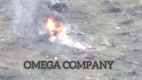 Incredible Footage of a Russian APC Flaming Out