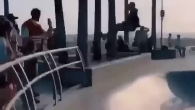 Sick Skateboard Trick