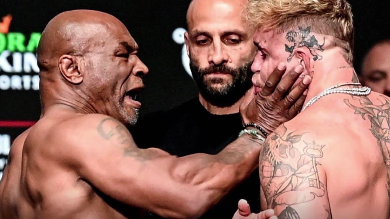Tyson slapps the dog 💩 out of Jake Paul for disrespect