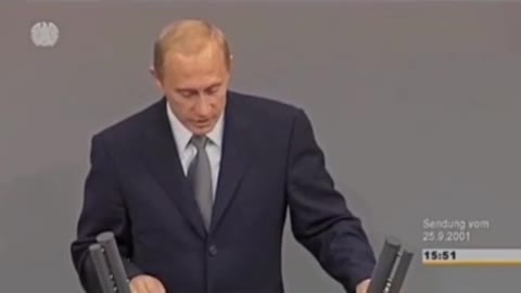 Putin Rede Bundestag 2001