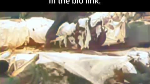 Allied soldiers' ingenious camouflage white bedsheets and cloth revealed #Colourized footage 🎥🔍