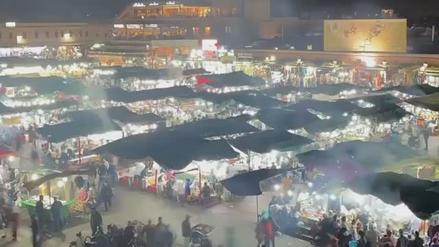 The people watching at Jemaa El Fna is unmatched.