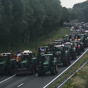 Epic Scenes in the Netherlands: The Dutch Farmers Aren't Messing Around