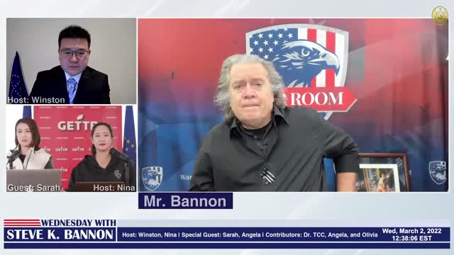 Wednesday with Steve K. Bannon 2nd March, 2022