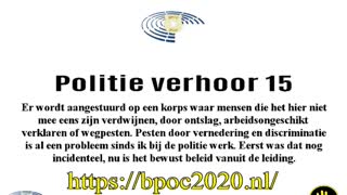 Bpoc Politie verhoor 15