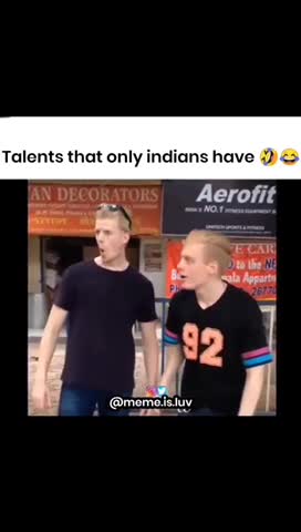 Talent only Indians have