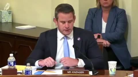 Rep. Adam Kinzinger Goes From Laughing To Crying In Seconds During Hearing About January 6th Events
