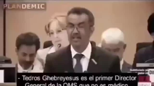 WHO leader is a criminal, being allowed to control your health regulations