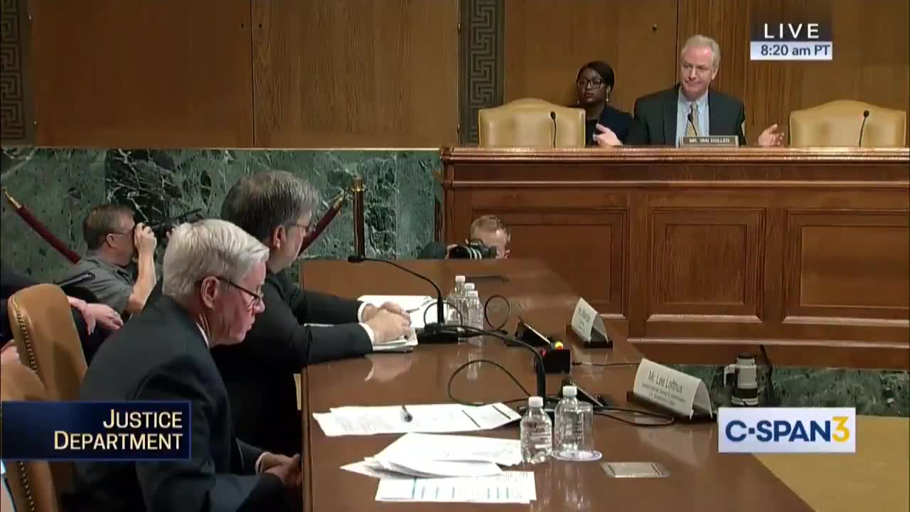 Chris Van Hollen vs Barr