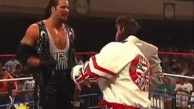 Davey Boy Smith turns heel on Diesel